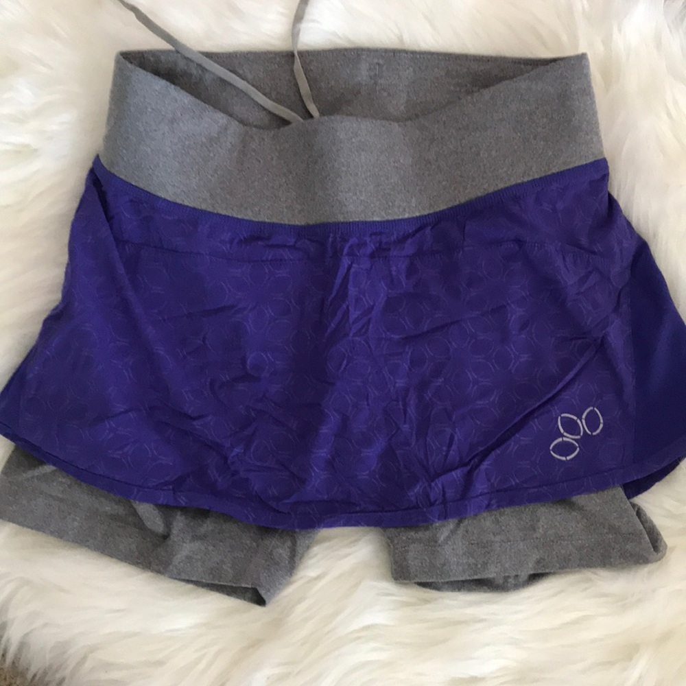 REI running skorts